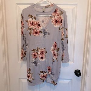 Cute Key Hole Tunic